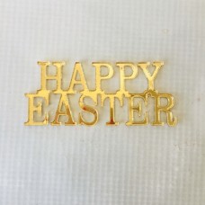 Mirror Topper - Happy Easter Without Pick - 8cm