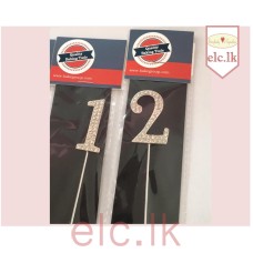 CAKE PICKS - Diamante - NUMBERS