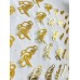 Cupcake mini cake Cut out topper - AMMA Glitter Gold 5.5CM