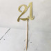  Mirror Topper - No 21 (8cm)