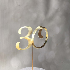  Mirror Topper - No 30 (8cm)