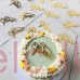Cupcake mini cake Cut out topper - AMMA Gold 5.5CM