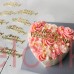 Glitter Cut out Topper - HAPPY ANNIVERSARY 8CM X 2CM