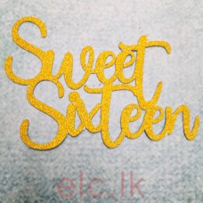 Glitter Picks - SWEET SIXTEEN Without Pick 10cm