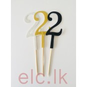 Glitter Foam Picks (60)