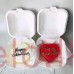 Happy Valentines cut out Cake Topper GOLD or BLACK 9cm