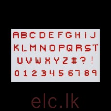 FMM TAP IT Letter Cutters - PIXEL Uppercase & Number set