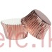 Cupcake Liners x 15 - Foil Rose Gold (408 Size)