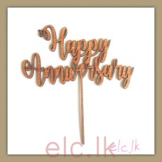 Wooden Picks - Happy Anniversary