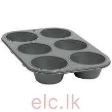 BAKING TRAY - (6 cupcakes)