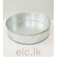 BAKING TRAY, TIN - Round D-10 inch H-2 inch