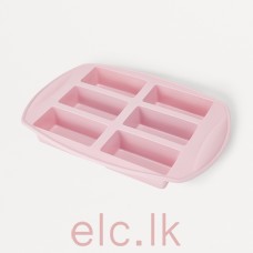 Silicon Loaf Pan Baking Tray - 6 cavities (Mini)