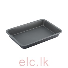 BAKING TRAY - Nonstick Slice Tray, H-3.5cm x W-19.2cm x D-28.2cm 