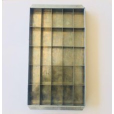 Wedding Cake piece cutter Tin RECT  7.5 x 12.5  ( 25 pcs )