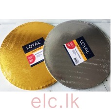 LOYAL Drum Cake Boards 12mm ROUND 14D