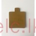 Boards - Square GOLD tab (3x3) inch