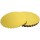 Floral Round Seperator Board Gold - 6 inch