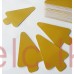 Boards - Triangle GOLD tab (12x7 ) cm