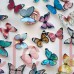 Edible Wafer Butterfly Set Of 9 - BLUE ICE