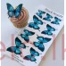 Edible Wafer Butterfly Set Of 9 - BLACK BEAUTY