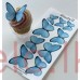 Edible Wafer Butterfly Set Of 9 - BLUEBELL