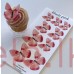 Edible Wafer Butterfly Set Of 9 - BLUSH PINK