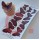 Edible Wafer Butterfly Set Of 9 - FIREWORKS 