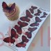 Edible Wafer Butterfly Set Of 9 - FIREWORKS 