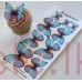 Edible Wafer Butterfly Set Of 9 - KINGFISHER