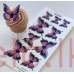 Edible Wafer Butterfly Set Of 9 - LILAC