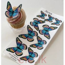 Edible Wafer Butterfly Set Of 9 - NOVA