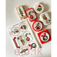 Edible Wafer Toppers - GRINCHMAS SHAPES