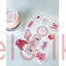 Edible Wafer Toppers Set - VALENTINES - VALENTINE SHAPES 