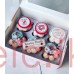 Edible Wafer Toppers Set - VALENTINES - VALENTINE SHAPES 