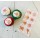 Edible Wafer Toppers Set of 8 - XMAS DESIGN 2 - PRE-CUT