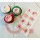 Edible Wafer Toppers Set of 8 - XMAS DESIGN 3 - PRE-CUT