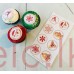 Edible Wafer Toppers Set of 8 - XMAS DESIGN 3 - PRE-CUT