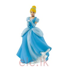 Cake Topper Figure 10cm - Cinderella with Glass Slipper