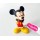 CAKE TOPPER FIGURE, Disney MICKEY MOUSE 6cm 