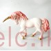 CAKE TOPPER FIGURE - PINK Unicorn 13x7cm