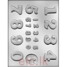 CHOC MOLD - Assorted Numbers
