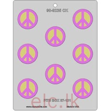 CHOC MOLD - Peace Sign