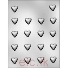 CHOC MOLD - Plain Mini Hearts 2cm