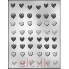 CHOC MOLD - Mini Hearts ASSORTMENT