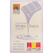 Anods Premium Quality White Choco Compound 200g