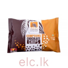 Anods Cocoa Compound Dark Choco Chips 1kg