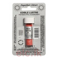 Lustre Dust - Sugarflair 2g - RED SATIN