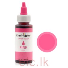 Chefmaster OIL BASED Candy/Chocolate Color - PINK 60ml