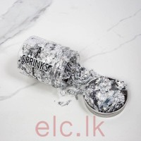 Edible loose SILVER Leaf Flakes - 2g