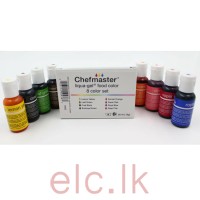 Chefmaster - 20g Student Kit Set Of 8 Food Colors